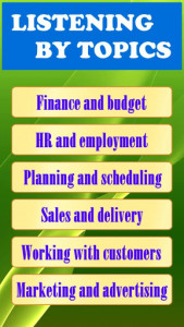 اسکرین شات برنامه Business English speaking fluently app for free 2