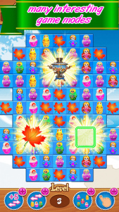 اسکرین شات بازی Matryoshka classic cool match 3 puzzle games free 4