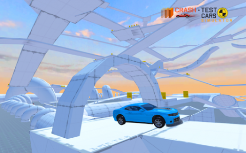 اسکرین شات بازی Car Crash Test Camaro 3