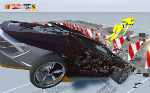 اسکرین شات بازی Car Crash Test Lambo Centenario 7