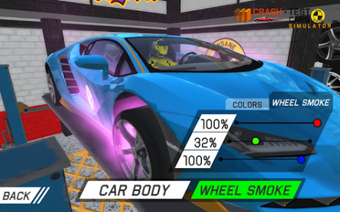 اسکرین شات بازی Car Crash Test Lambo Centenario 5