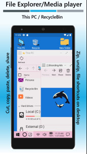 اسکرین شات 4 برنامه Win-X Launcher