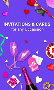 اسکرین شات برنامه Invitation Card Maker & Ecards Invites 1