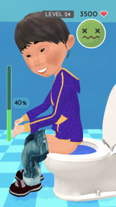 اسکرین شات بازی Poop Games - Toilet Simulator 3
