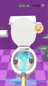 اسکرین شات بازی Poop Games - Toilet Simulator 1