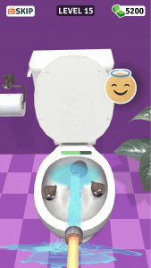 اسکرین شات بازی Poop Games - Toilet Simulator 4