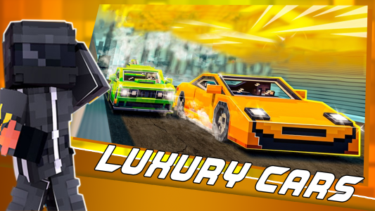 اسکرین شات 2 برنامه Cars Mod for Minecraft PE