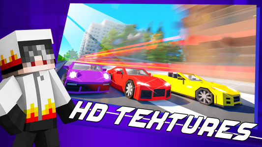 اسکرین شات 3 برنامه Cars Mod for Minecraft PE