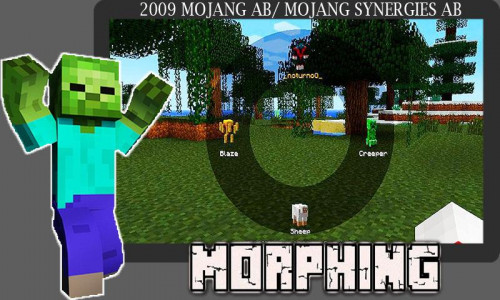 اسکرین شات برنامه Mod Morphing. Addons & Mods Morph for Minecraft PE 2