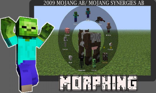 اسکرین شات برنامه Mod Morphing. Addons & Mods Morph for Minecraft PE 3