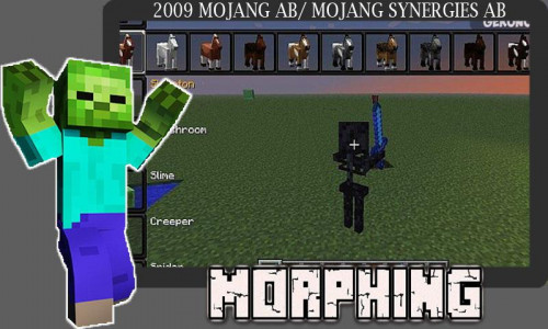 اسکرین شات برنامه Mod Morphing. Addons & Mods Morph for Minecraft PE 1