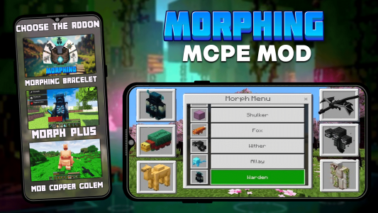 اسکرین شات 2 برنامه Mod Morphing Bracelet MCPE