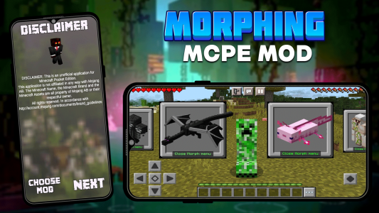 اسکرین شات 3 برنامه Mod Morphing Bracelet MCPE