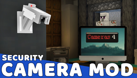 اسکرین شات برنامه Security Camera Mod Minecraft 5