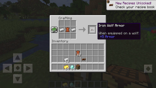 اسکرین شات 8 برنامه Wolf Armor Mod for Minecraft