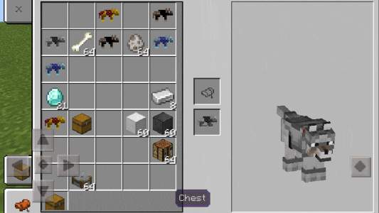 اسکرین شات برنامه Wolf Armor Mod for Minecraft 2