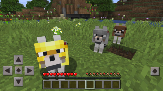 اسکرین شات 5 برنامه Wolf Armor Mod for Minecraft