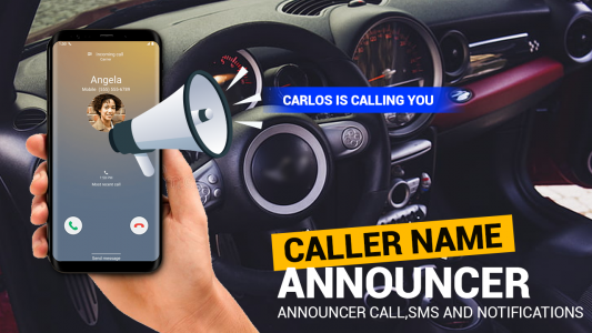 اسکرین شات برنامه Caller Name Announcer App 1