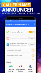 اسکرین شات برنامه Caller Name Announcer App 4