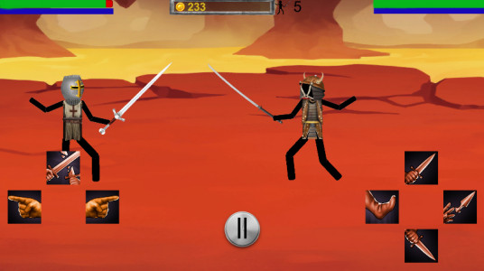 اسکرین شات 1 بازی Stickman Sword Duel