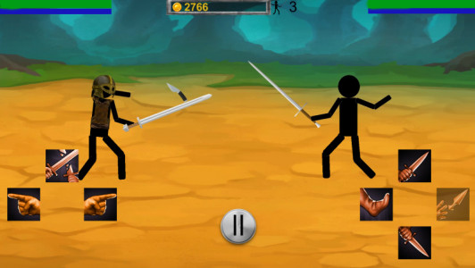 اسکرین شات بازی Stickman Sword Duel 5