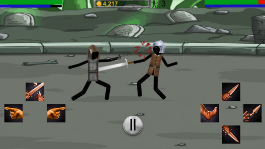 اسکرین شات 2 بازی Stickman Sword Duel