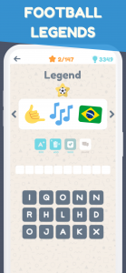 اسکرین شات 3 بازی Emoji Quiz Football 2025