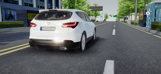 اسکرین شات بازی 3D Driving Game : 3.0 1