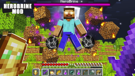 اسکرین شات برنامه Herobrine Mod for Minecraft PE 1