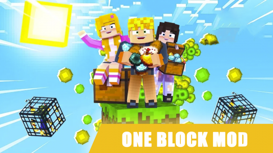 اسکرین شات 1 برنامه One Block for Minecraft Maps