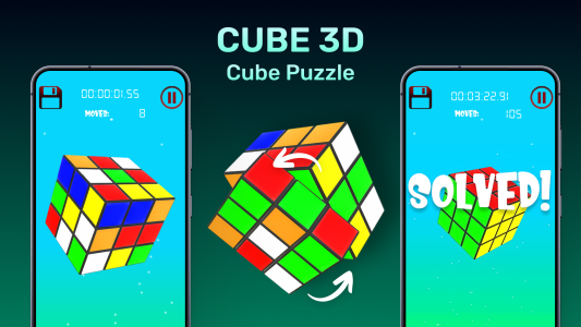 اسکرین شات 1 بازی Cube 3D - Cube Puzzle