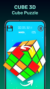 اسکرین شات 3 بازی Cube 3D - Cube Puzzle