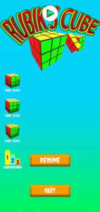 اسکرین شات بازی Rubik's Cube 3D 1