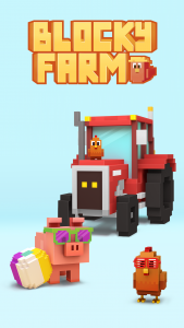 اسکرین شات بازی Blocky Farm 1