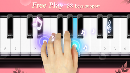 اسکرین شات برنامه Piano Master Pink: Keyboards 1