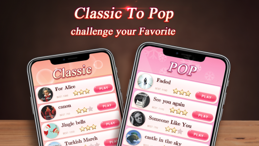 اسکرین شات برنامه Piano Master Pink: Keyboards 4