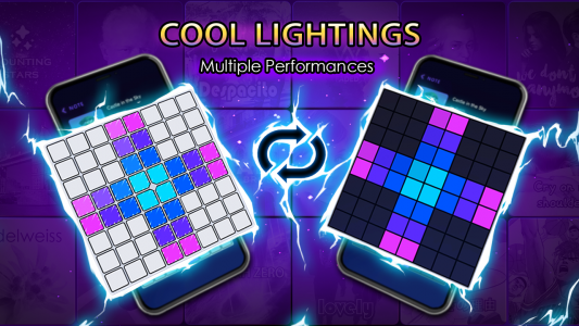 اسکرین شات برنامه Piano Pads - Beat Maker Lights 2