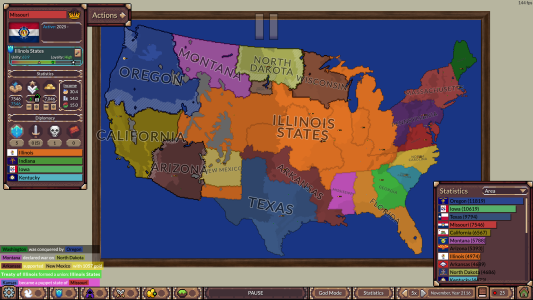 اسکرین شات 2 بازی Ages of Conflict World War Sim