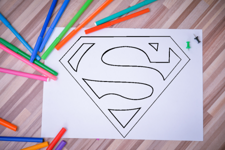 اسکرین شات برنامه How To Draw Superhero and Logo 8