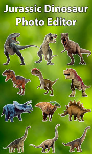 اسکرین شات برنامه Jurassic Dinosaur Photo Editor 1