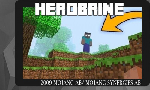 اسکرین شات برنامه Herobrine Mod to Minecraft PE. 3