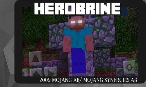 اسکرین شات برنامه Herobrine Mod to Minecraft PE. 2