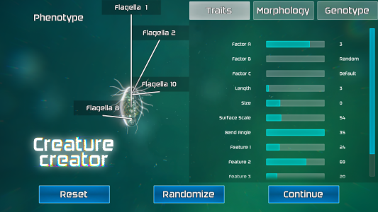 اسکرین شات 8 بازی Bionix: Spore Evolution Sim 3D