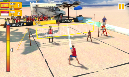 اسکرین شات بازی Beach Volleyball 3D 2