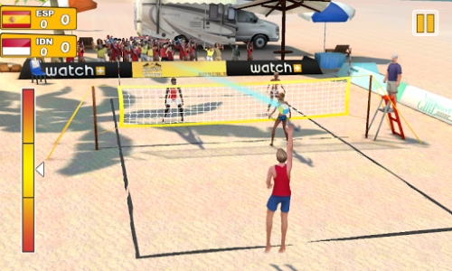 اسکرین شات بازی Beach Volleyball 3D 5