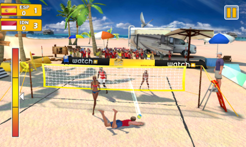 اسکرین شات بازی Beach Volleyball 3D 4