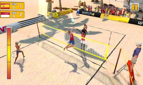 اسکرین شات بازی Beach Volleyball 3D 1