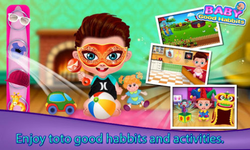 اسکرین شات بازی Little Baby Good Habits - Baby Care 5
