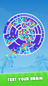 اسکرین شات 1 بازی Ball Escape 3D: Spin & Collect