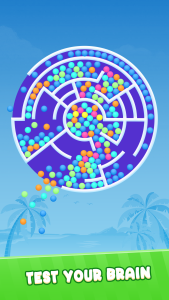 اسکرین شات 1 بازی Ball Escape 3D: Spin & Collect